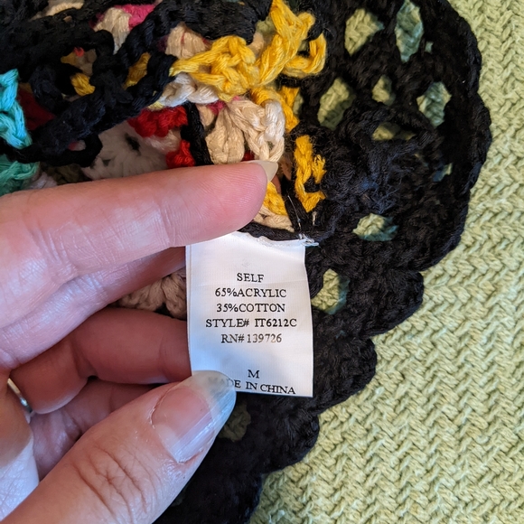 Crochet Tank, size Medium - Picture 4 of 6